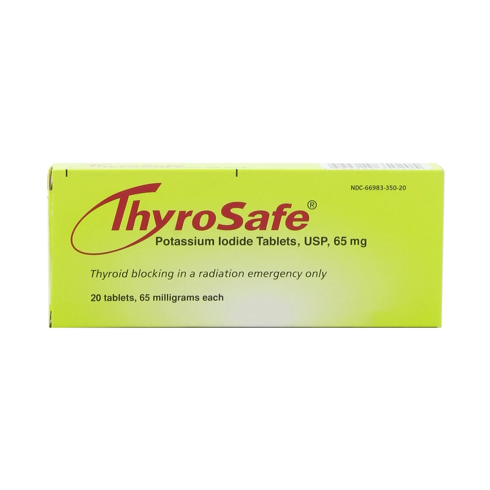 Thyrosafe | Potassium Iodide Tablets | 65 MG 3 Thyrosafe | Potassium Iodide Tablets | 65 MG