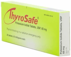 Thyrosafe | Potassium Iodide Tablets | 65 MG 12 Thyrosafe | Potassium Iodide Tablets | 65 MG -Tactical Equipment 02 1 960x c53b9ab6 49f9 4fb3 8d33 a042b0841aa3