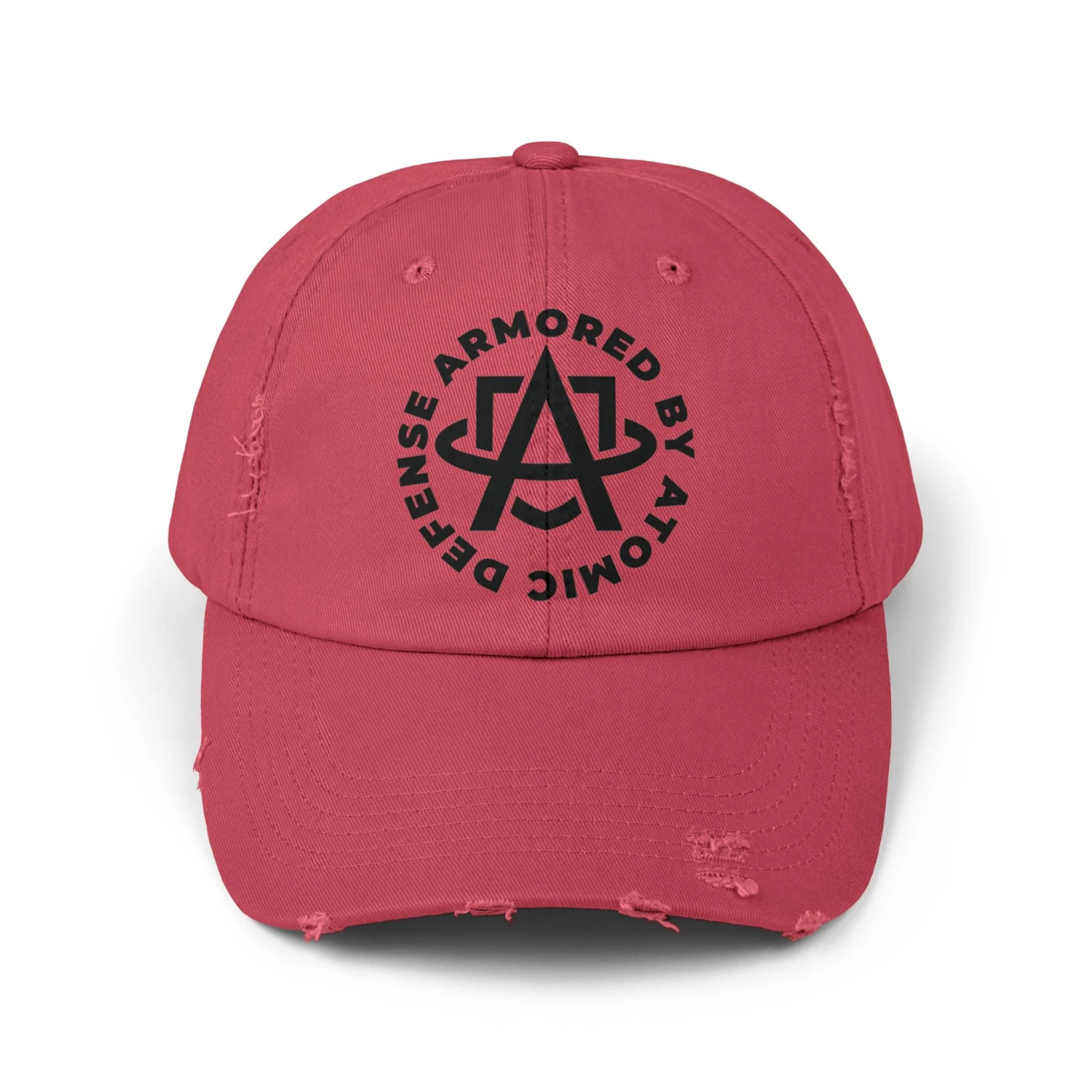 Atomic Defense Unisex Distressed Cap 6 Atomic Defense Unisex Distressed Cap - Image 4