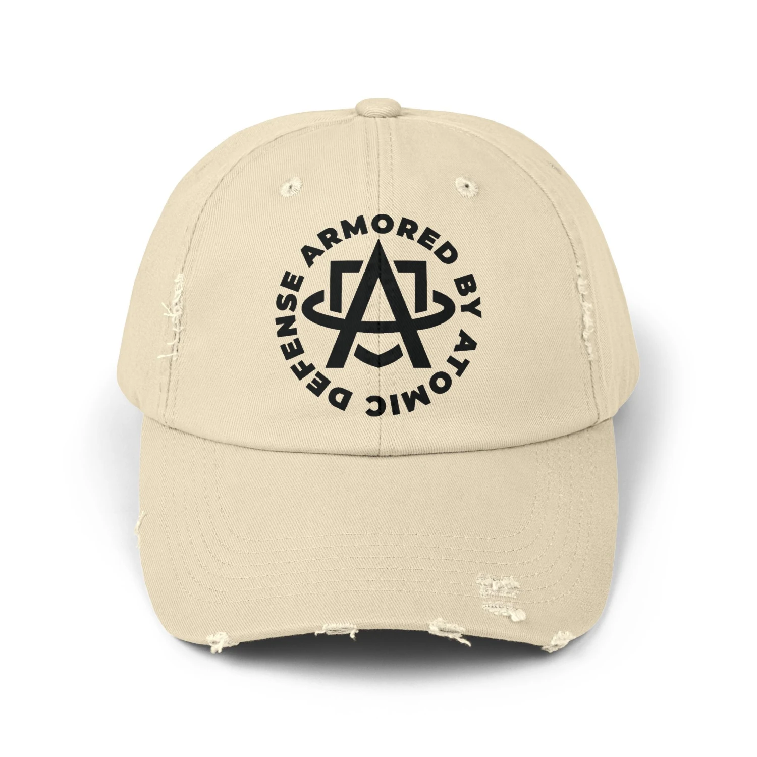 Atomic Defense Unisex Distressed Cap 4 Atomic Defense Unisex Distressed Cap - Image 2