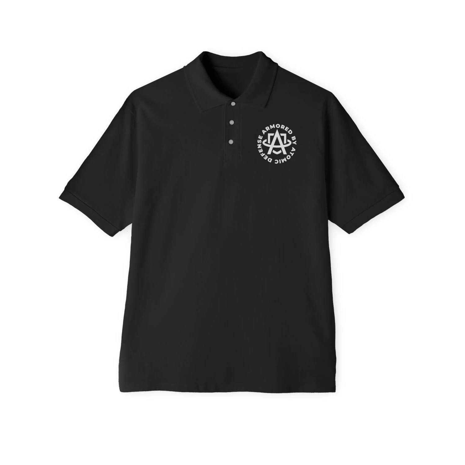 Atomic Defense Men's Piqué Polo 4 Atomic Defense Men's Piqué Polo - Image 2
