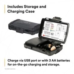 3M Peltor TEP-200 | Ear Protection And Bluetooth Capability W/ 3M Skull Screws -Tactical Equipment 1897635 3M PELTOR Tactical Earplug TEP 200