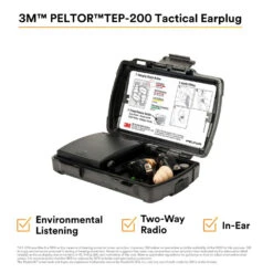 3M Peltor TEP-200 | Ear Protection And Bluetooth Capability W/ 3M Skull Screws