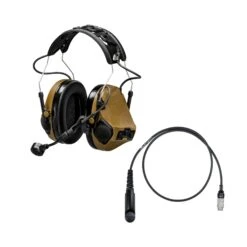 3M Peltor ComTac VII | New Generation W/ TMAS (MILITARY & POLICE ONLY) 41 3M Peltor ComTac VII | New Generation W/ TMAS (MILITARY & POLICE ONLY) -Tactical Equipment 3m peltor comtac vii coyote brown SCU Harris L3Harris XL 150P