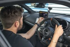 Garmin Catalyst | Racing Computer W/ GPS & Remote Wireless Cams 23 Garmin Catalyst | Racing Computer W/ GPS & Remote Wireless Cams -Tactical Equipment A racer using the Garmin Catalyst 1