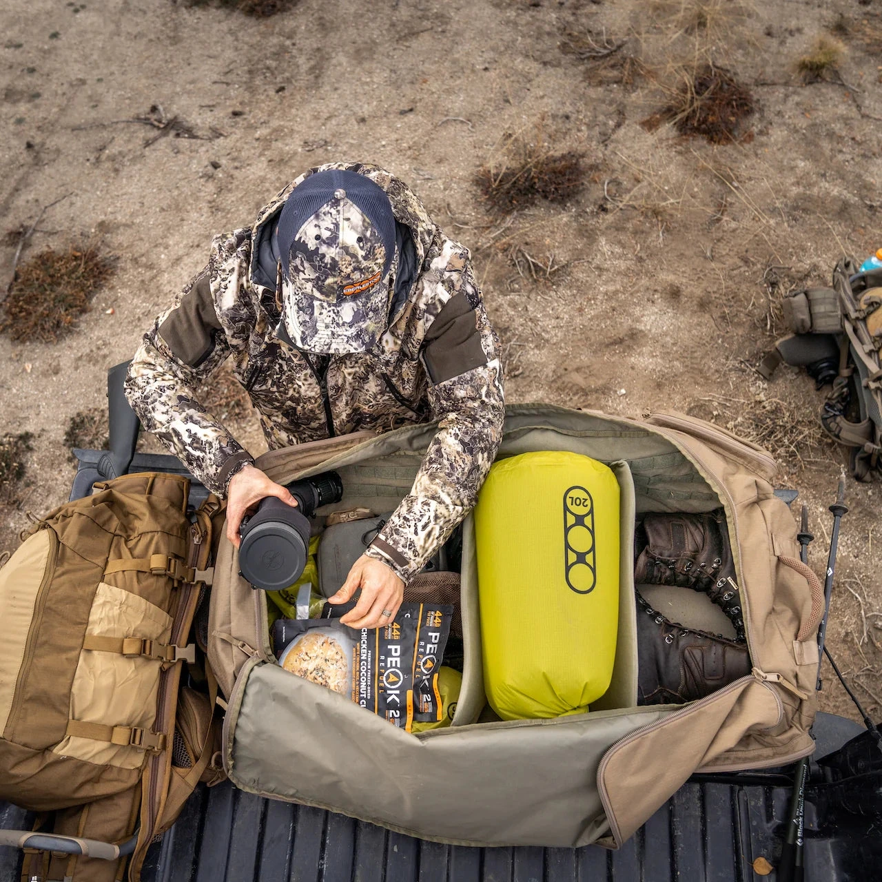 Eberlestock Hercules | Tactical Duffel Bag W/ Locking Zippers 17 Eberlestock Hercules | Tactical Duffel Bag W/ Locking Zippers - Image 15