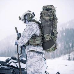 Eberlestock Battleship | 99.9 Liters | Mountaineering Style Backpack -Tactical Equipment Eberlestock battleship lifestyle