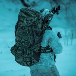 Eberlestock Battleship | 99.9 Liters | Mountaineering Style Backpack -Tactical Equipment Eberlestock battleship lifestyle 2