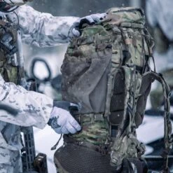 Eberlestock Battleship | 99.9 Liters | Mountaineering Style Backpack -Tactical Equipment Eberlestock battleship lifestyle 4