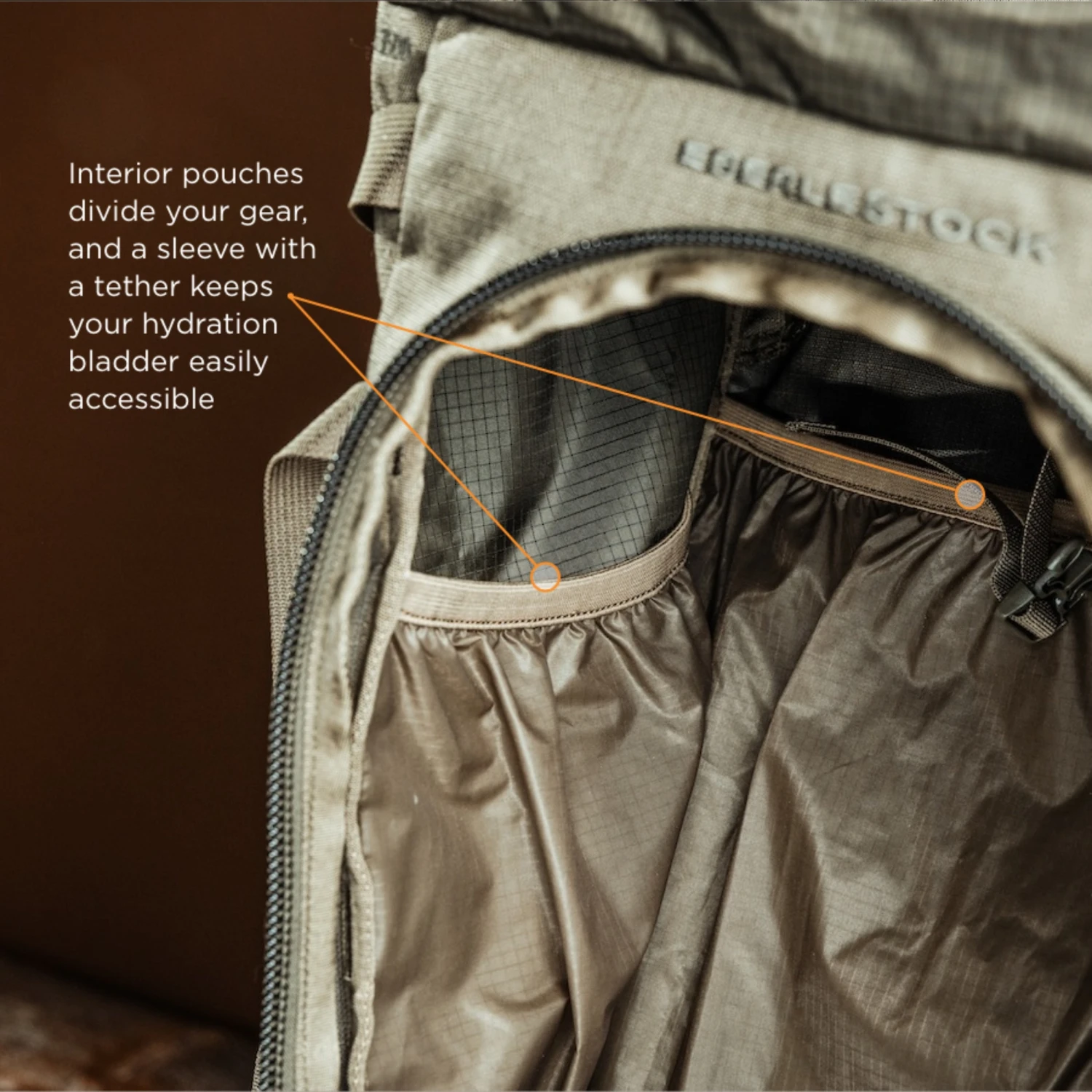 Eberlestock Brooks 7000 | Lightweight W/ EMOD Lid & Hydration Bladder Sleeve | Pre-Order 8 Eberlestock Brooks 7000 | Lightweight W/ EMOD Lid & Hydration Bladder Sleeve | Pre-Order - Image 6