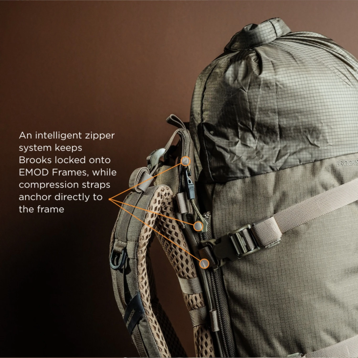 Eberlestock Brooks 7000 | Lightweight W/ EMOD Lid & Hydration Bladder Sleeve | Pre-Order 7 Eberlestock Brooks 7000 | Lightweight W/ EMOD Lid & Hydration Bladder Sleeve | Pre-Order - Image 5