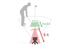 Garmin Approach R10 | Wireless Golf Launch Monitor & Video Recorder -Tactical Equipment Garmin Approach R10 setup dimensions