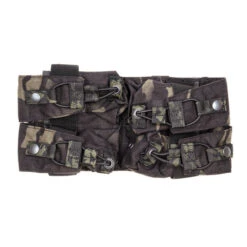 HRT Zip-On Horizontal Quad Flashbang Pouch 15 HRT Zip-On Horizontal Quad Flashbang Pouch -Tactical Equipment HRT Zip On Flashbang Pouch Multicam Black 01