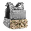 HRT Zip-On Horizontal Quad Flashbang Pouch 1 HRT Zip-On Horizontal Quad Flashbang Pouch -Tactical Equipment HRT Zip On Quad Flashbangl 05