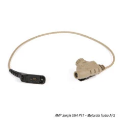 Ops-Core Single Band U94 PTT | Push-To-Talk (PTT) Adapters -Tactical Equipment Ops Core Single Band U94 PTT motorola turbo APX atomic defense 1