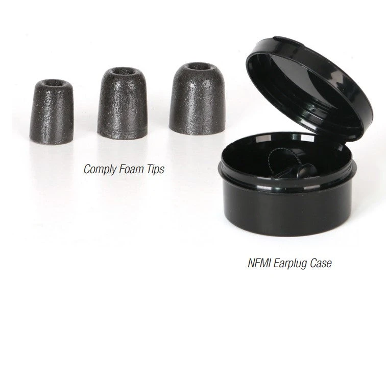 NFMI Earplugs By Ops-Core | Case & All Tip Sizes Included | Comfortable Hearing Protection 8 NFMI Earplugs By Ops-Core | Case & All Tip Sizes Included | Comfortable Hearing Protection - Image 6