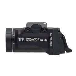 Streamlight TLR-7 Sub | W/ 500 Lumens, Multi-Fuel & 5000 Candela -Tactical Equipment StreamlightTLR7Subproductimageothersideviewblackatomicdefense