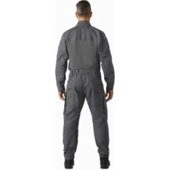 Arc'teryx LEAF Assault Pant AR Gen 2 Men's | Combat Uniform | (Like-New) -Tactical Equipment arcteryx leaf assault pant ar gen 2 mens wolf full back view