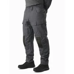 Arc'teryx LEAF Assault Pant AR Gen 2 Men's | Combat Uniform | (Like-New) -Tactical Equipment arcteryx leaf assault pant ar gen 2 mens wolf side view
