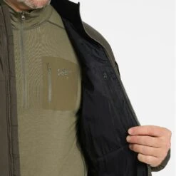 Arc'teryx LEAF Cold WX Jacket LT Gen 2 Men's | (Like-New) -Tactical Equipment arcteryx leaf cold wx jacket lt gen 2 mens ranger green hem drawcord