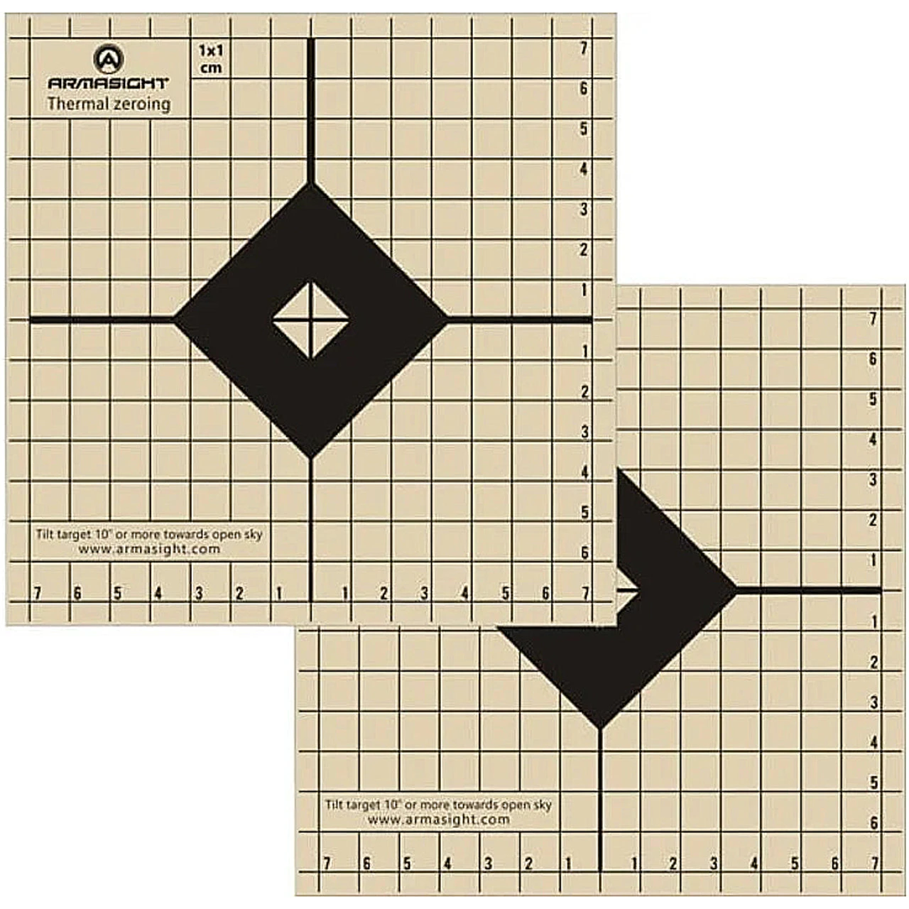 Armasight Thermal Zeroing Target Pack Of 10 5 Armasight Thermal Zeroing Target Pack Of 10 - Image 3