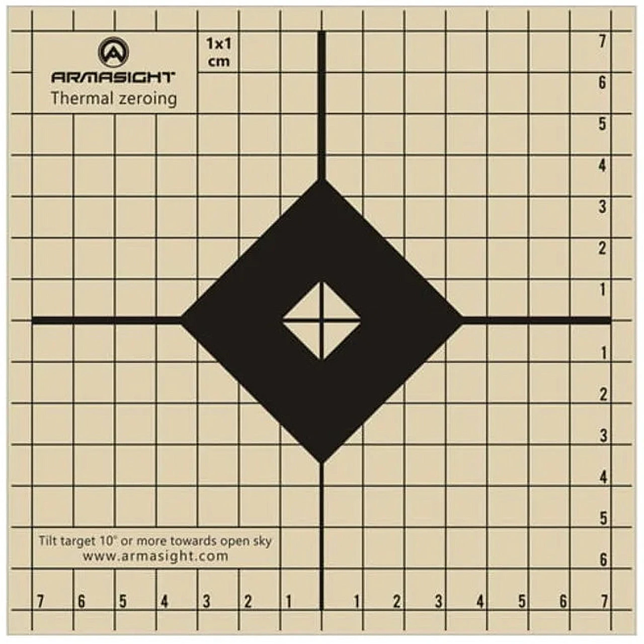 Armasight Thermal Zeroing Target Pack Of 10 3 Armasight Thermal Zeroing Target Pack Of 10