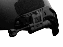 Princeton Tec Charge X| 100 Lumens | 40 Hours -Tactical Equipment black princeton tec chargex mounted on right opscore rail