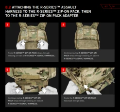 Crye Precision R-Series Zip-On Pack -Tactical Equipment crye precision r series zip on pack installation instructions 2