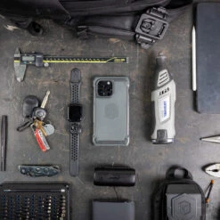 IPhone 14+ (Plus) ENDVR Phone Case | Made In USA 12 IPhone 14+ (Plus) ENDVR Phone Case | Made In USA -Tactical Equipment endvr case with bench and power tools square