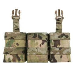 Esstac 7.62 Triple Midlength Daeodon Front Panel | With Front Webbing -Tactical Equipment esstac 7.62 triple midlength daeodon front panel multicam