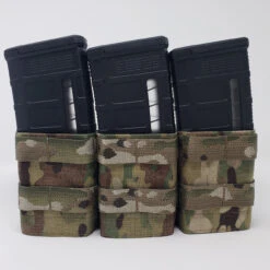 Esstac 7.62 Triple Midlength Daeodon Front Panel | With Front Webbing -Tactical Equipment esstac 7.62 triple midlength daeodon front panel multicam loaded