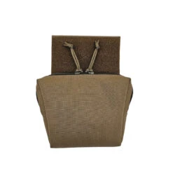 Esstac Hinged Tapered Dangler GP Pouch 10 Esstac Hinged Tapered Dangler GP Pouch -Tactical Equipment esstac hinged tapered dangler gp pouch coyote brown front