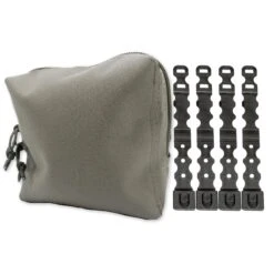 Esstac Medium GP Pouch | General Purpose | With 4 Malice Clips -Tactical Equipment esstac medium gp ranger green front with malice clips