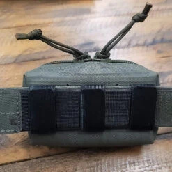 Esstac Mini Belt Mountable GP Pouch -Tactical Equipment esstac mini belt mountable gp pouch ranger green rear