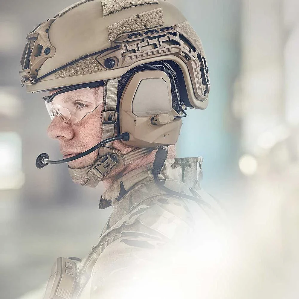 Caiman Ballistic Helmet | Lightweight Level IIIA W/ Wilcox L4 Shroud & APEX Liner System 4 Caiman Ballistic Helmet | Lightweight Level IIIA W/ Wilcox L4 Shroud & APEX Liner System - Image 2