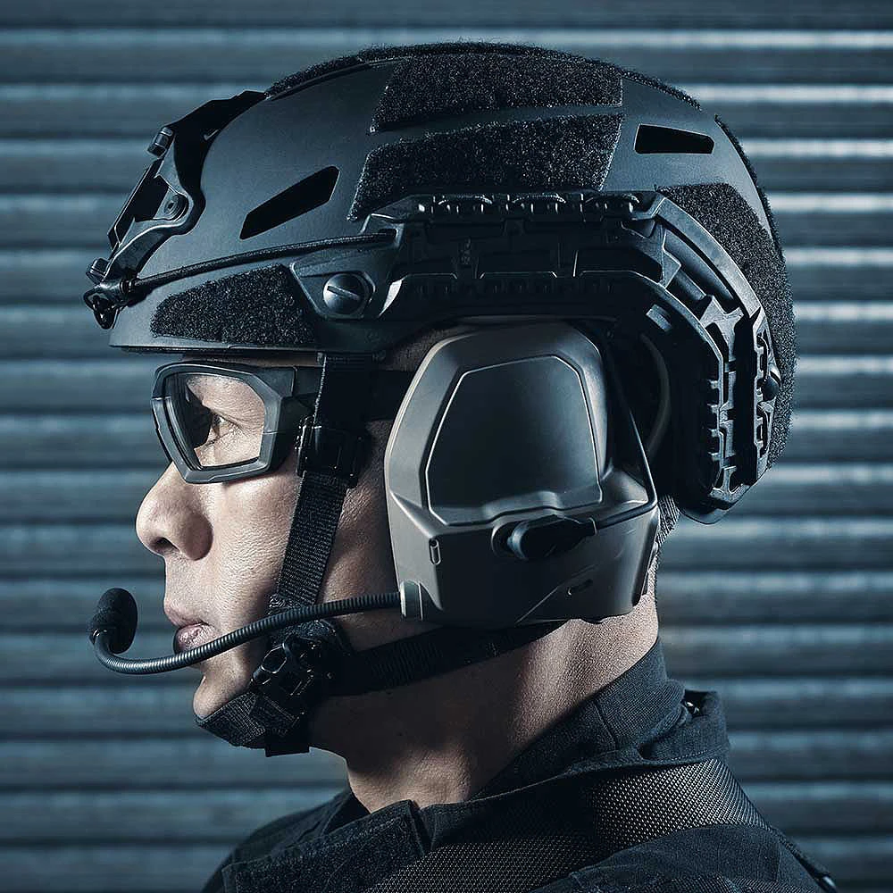 Caiman Bump Helmet | W/ Wilcox L4 Shroud & APEX Retention System 4 Caiman Bump Helmet | W/ Wilcox L4 Shroud & APEX Retention System - Image 2