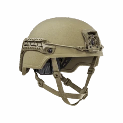 Galvion Hellbender TE Helmet | Level IIIA Ballistic Protection 15 Galvion Hellbender TE Helmet | Level IIIA Ballistic Protection -Tactical Equipment galvion hellbender te mid full cut mission ready tan side view