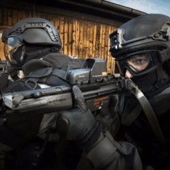 Galvion Viper A3 - Full Cut Mission-Ready | With MSS Liner 8 Galvion Viper A3 - Full Cut Mission-Ready | With MSS Liner -Tactical Equipment galvion viper a3 full cut black worn by police with visor during operations