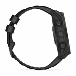 Garmin Tactix 8 51 Mm AMOLED | Waterproof W/ Applied Ballistics Quantum & NVG Compatible 20 Garmin Tactix 8 51 Mm AMOLED | Waterproof W/ Applied Ballistics Quantum & NVG Compatible -Tactical Equipment garmin tactix 8 51 mm amoled black side view