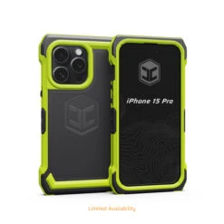IPhone 15 Pro ENDVR Phone Case | Made In USA 16 IPhone 15 Pro ENDVR Phone Case | Made In USA -Tactical Equipment hi vis yellow juggernaut case iphone 15 pro endvr phone case