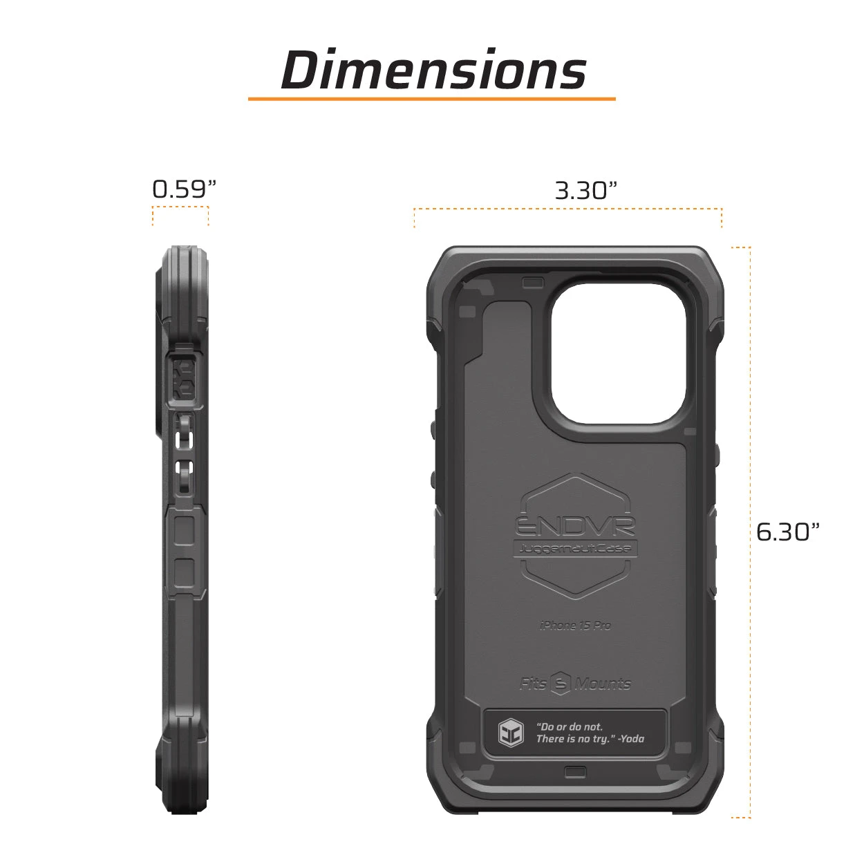 IPhone 15 Pro ENDVR Phone Case | Made In USA 11 IPhone 15 Pro ENDVR Phone Case | Made In USA - Image 9