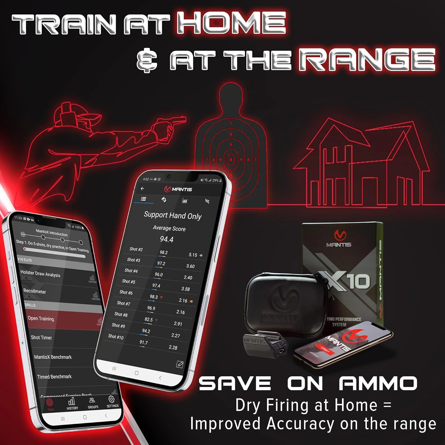 Mantis X10 Elite | Live And Dry Fire Training | Made In The USA 9 Mantis X10 Elite | Live And Dry Fire Training | Made In The USA - Image 7