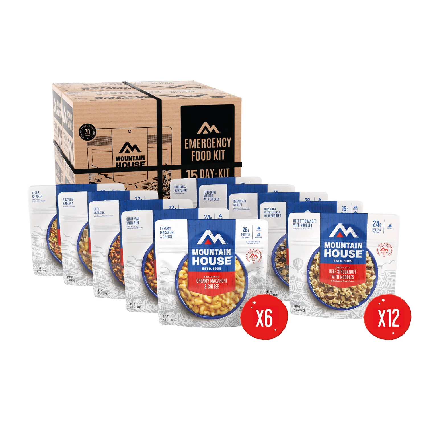 Mountain House 30-Day Emergency Food Supply Kit 3 Mountain House 30-Day Emergency Food Supply Kit