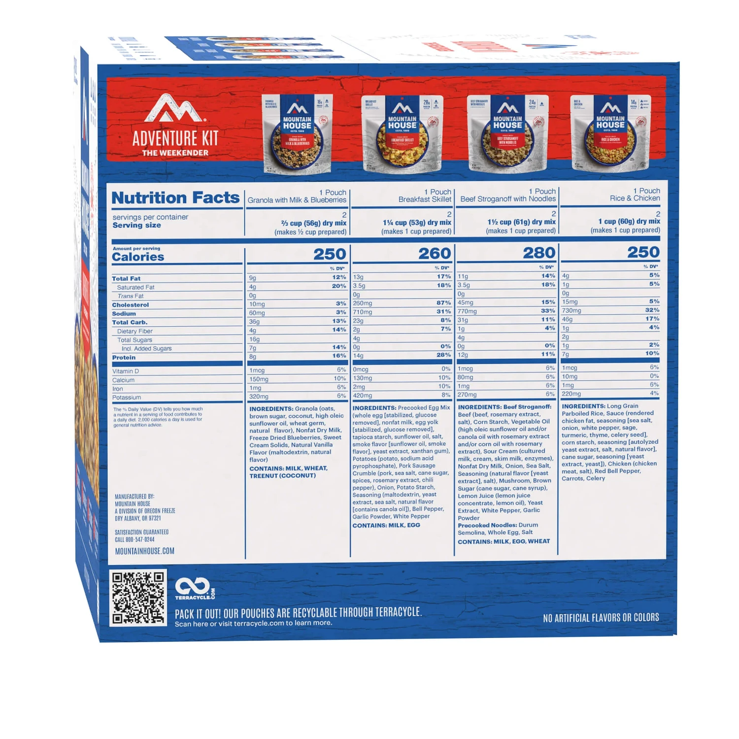 Mountain House Adventure Weekender Kit 8 Mountain House Adventure Weekender Kit - Image 6