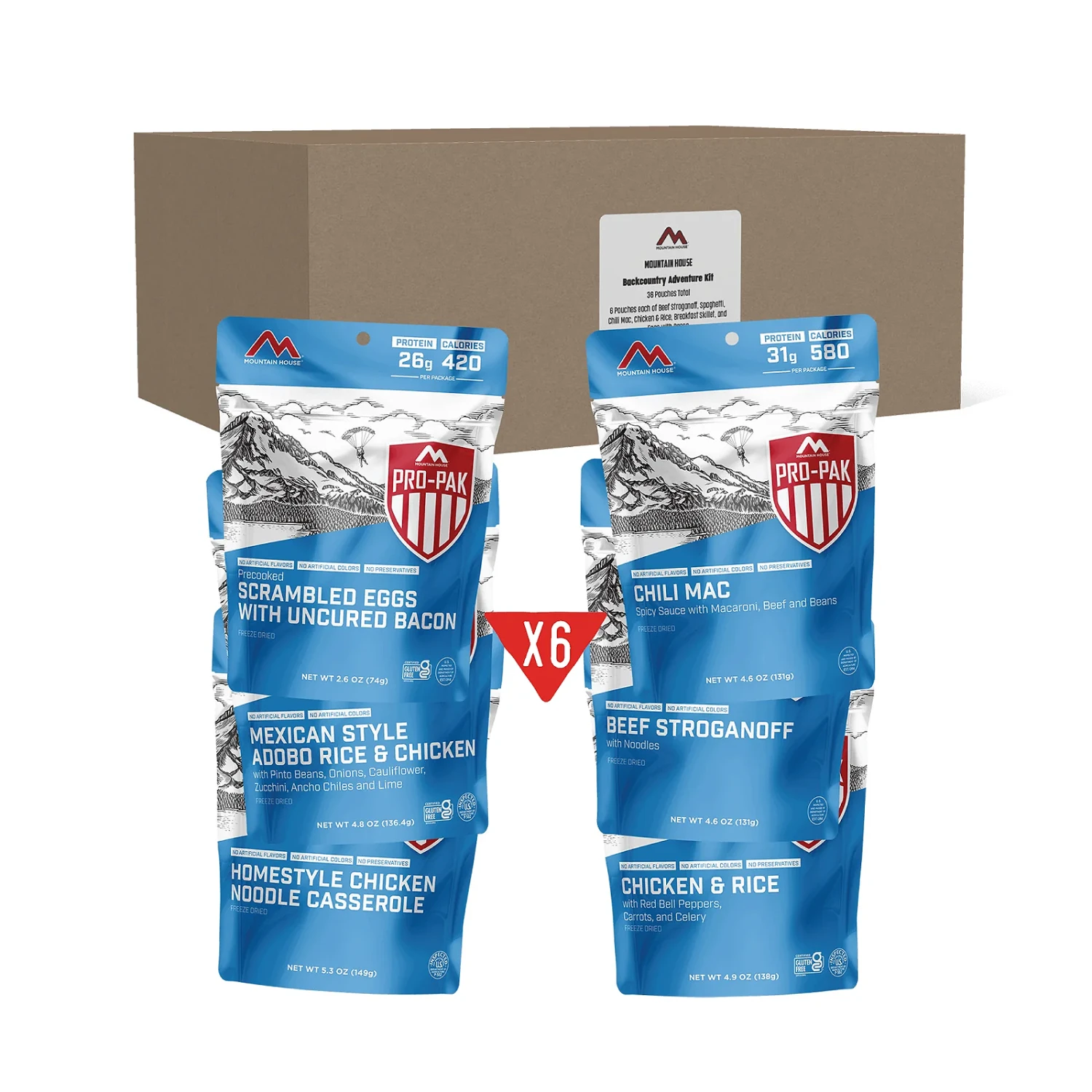 Mountain House Backcountry Adventure Kit 7 Mountain House Backcountry Adventure Kit - Image 5