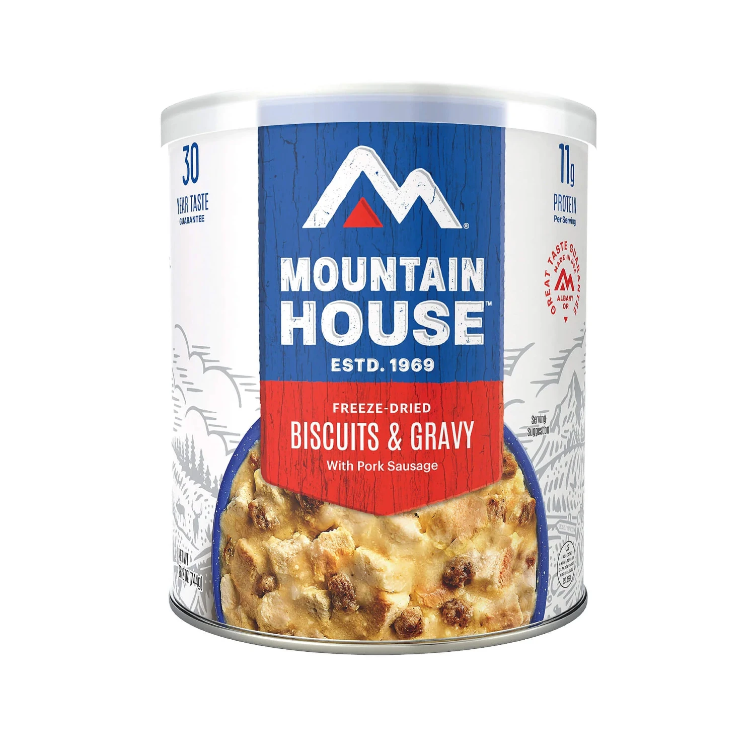 Mountain House Biscuits & Gravy #10 Can 3 Mountain House Biscuits & Gravy #10 Can