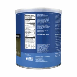 Mountain House Creamed Beef Gravy - Military #10 Can 11 Mountain House Creamed Beef Gravy - Military #10 Can -Tactical Equipment mountain house creamed beef gravy military 10 can back nutrition