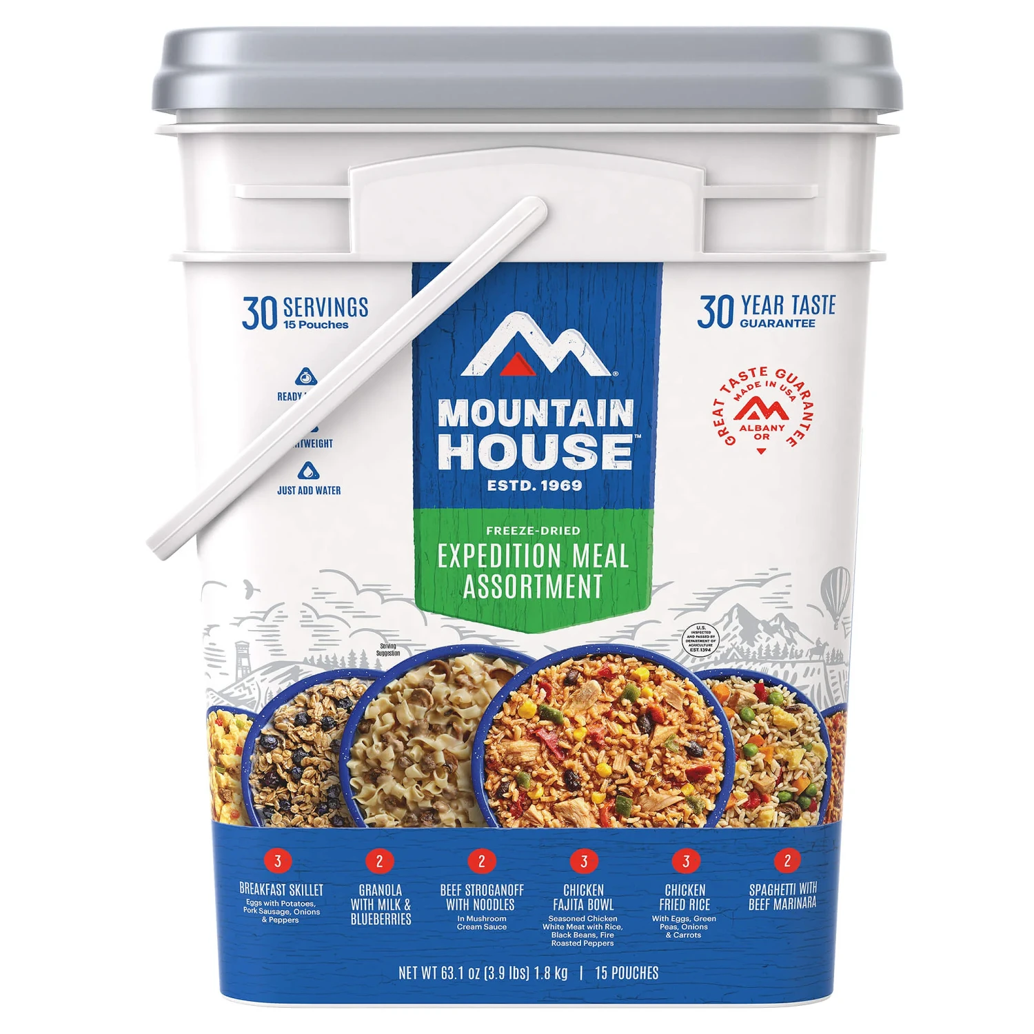 Mountain House Expedition Meal Assortment Bucket 7 Mountain House Expedition Meal Assortment Bucket - Image 5