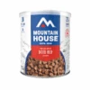 Mountain House Freeze Dried Diced Beef #10 Can 1 Mountain House Freeze Dried Diced Beef #10 Can -Tactical Equipment mountain house freeze dried diced beef 10 can front