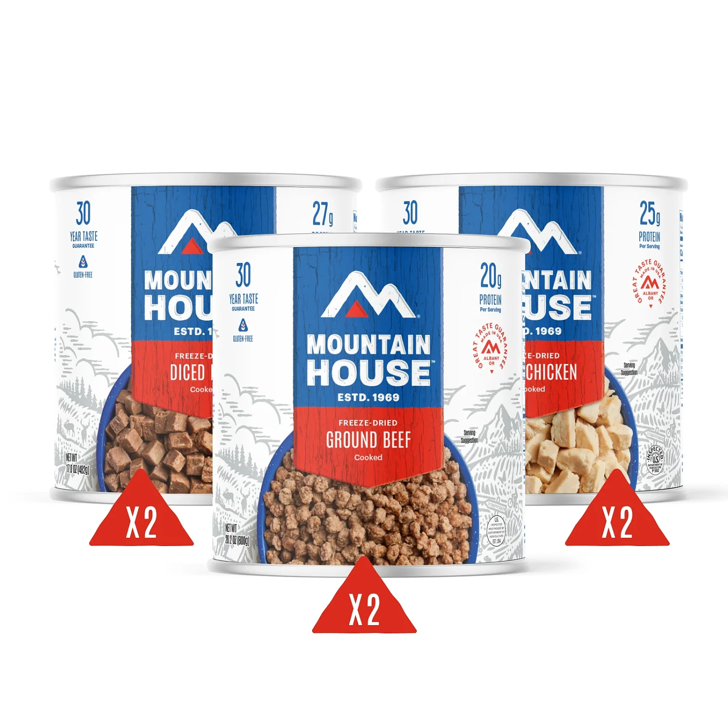 Mountain House Kit Protein Pack Sampler 4 Mountain House Kit Protein Pack Sampler - Image 2